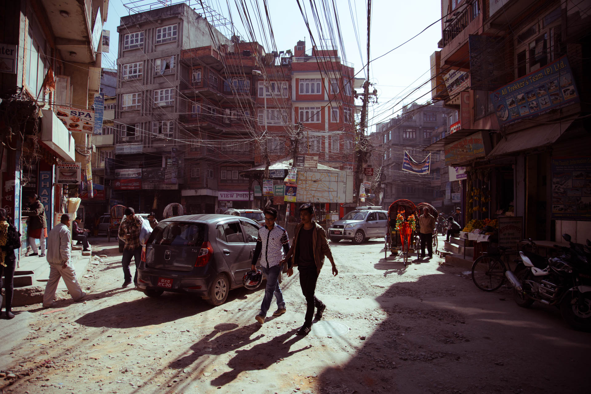 streets of kathmandu