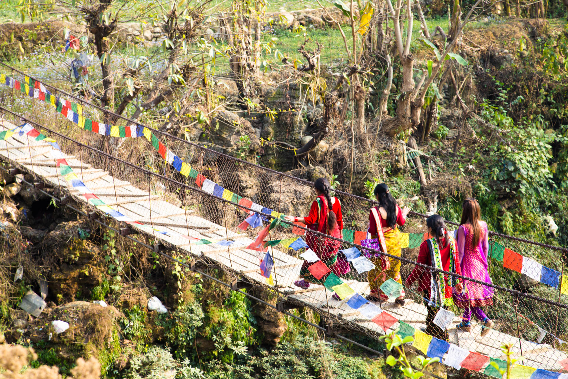 colourful bridge