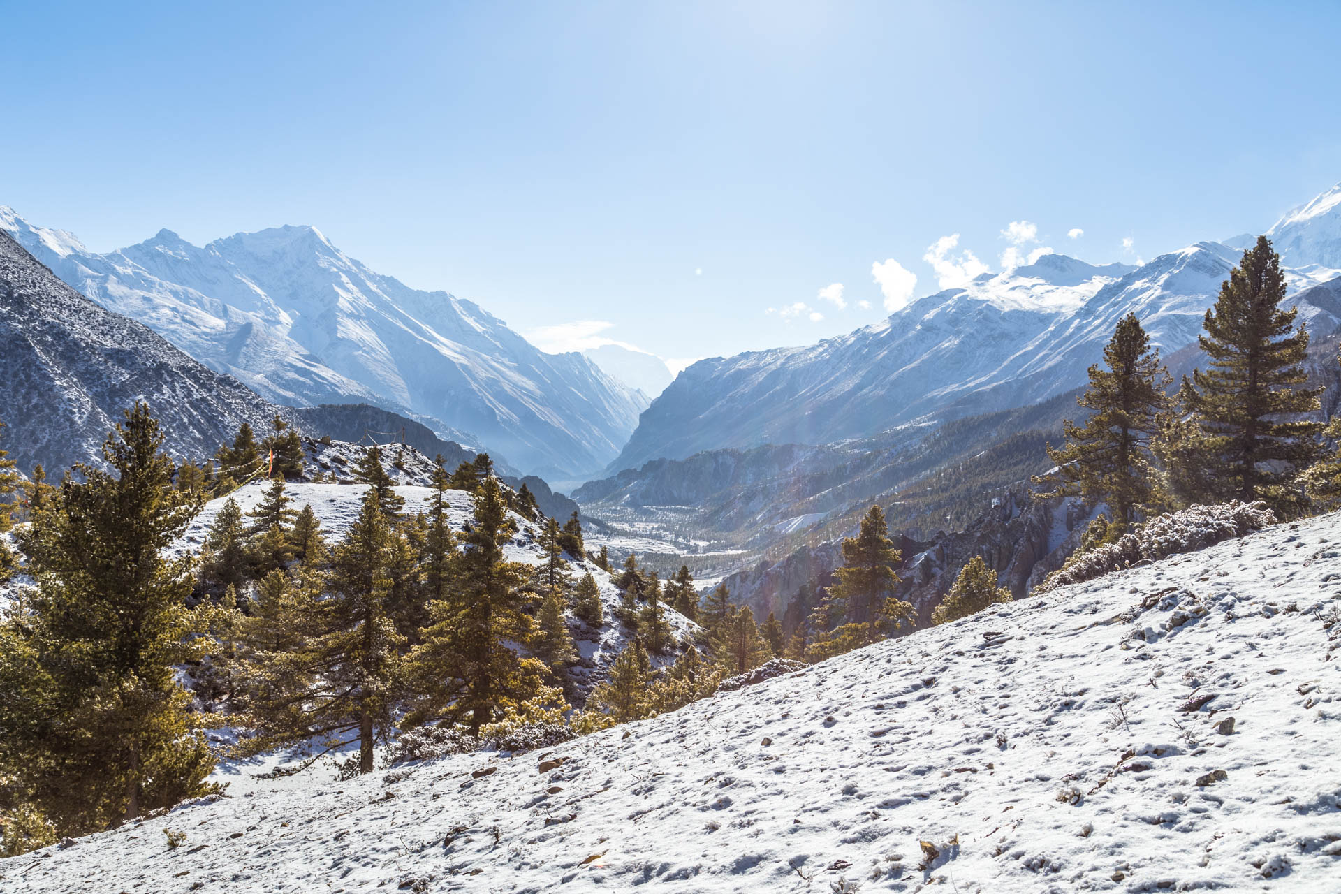 Marsyangdi Khola Valley