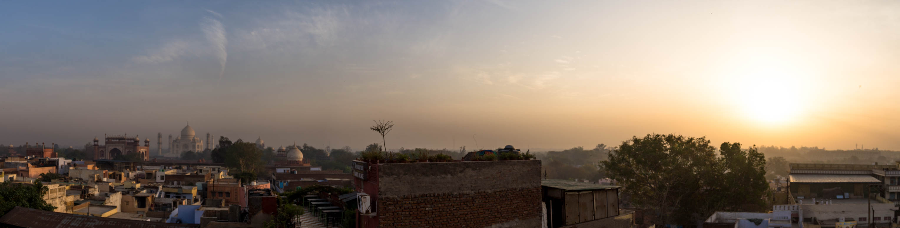 Sunrise in Agra