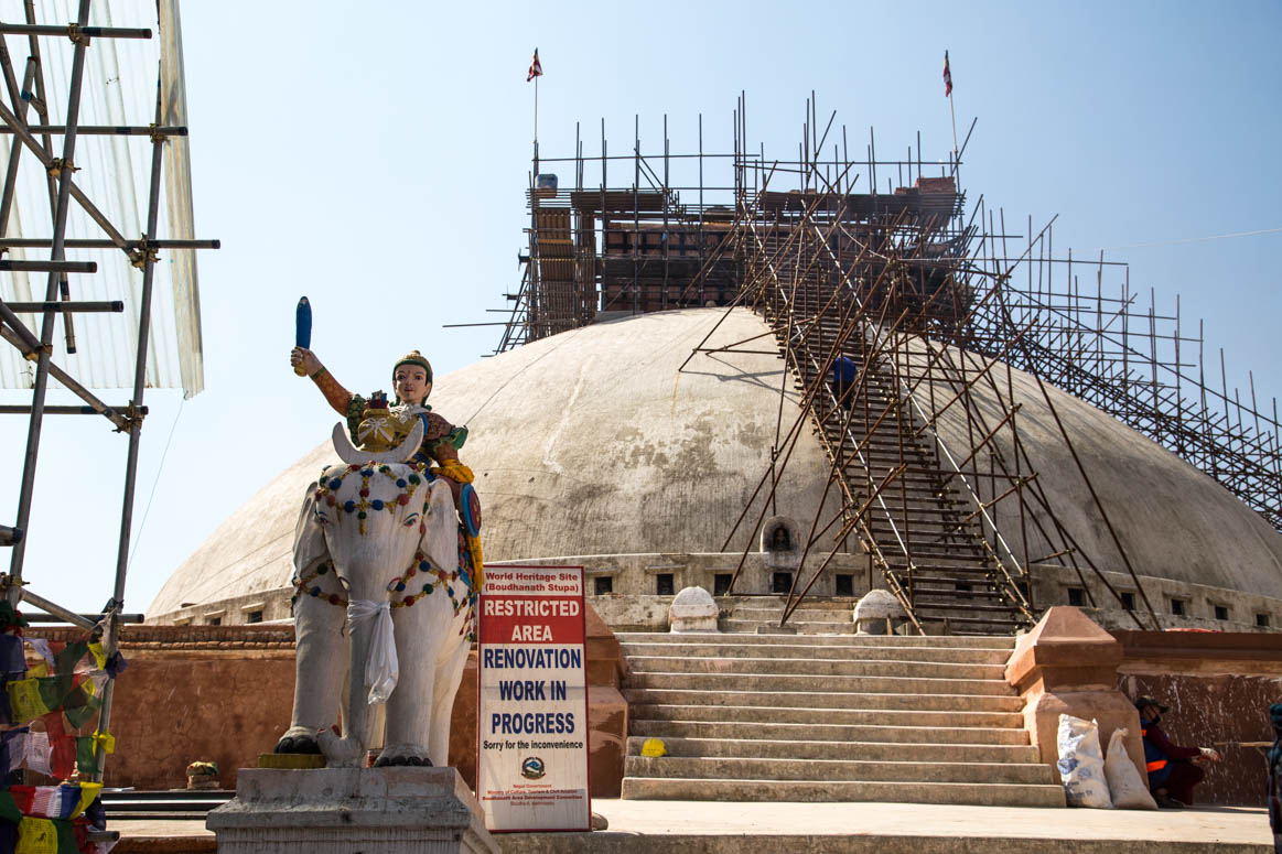 Stupa in Boudha