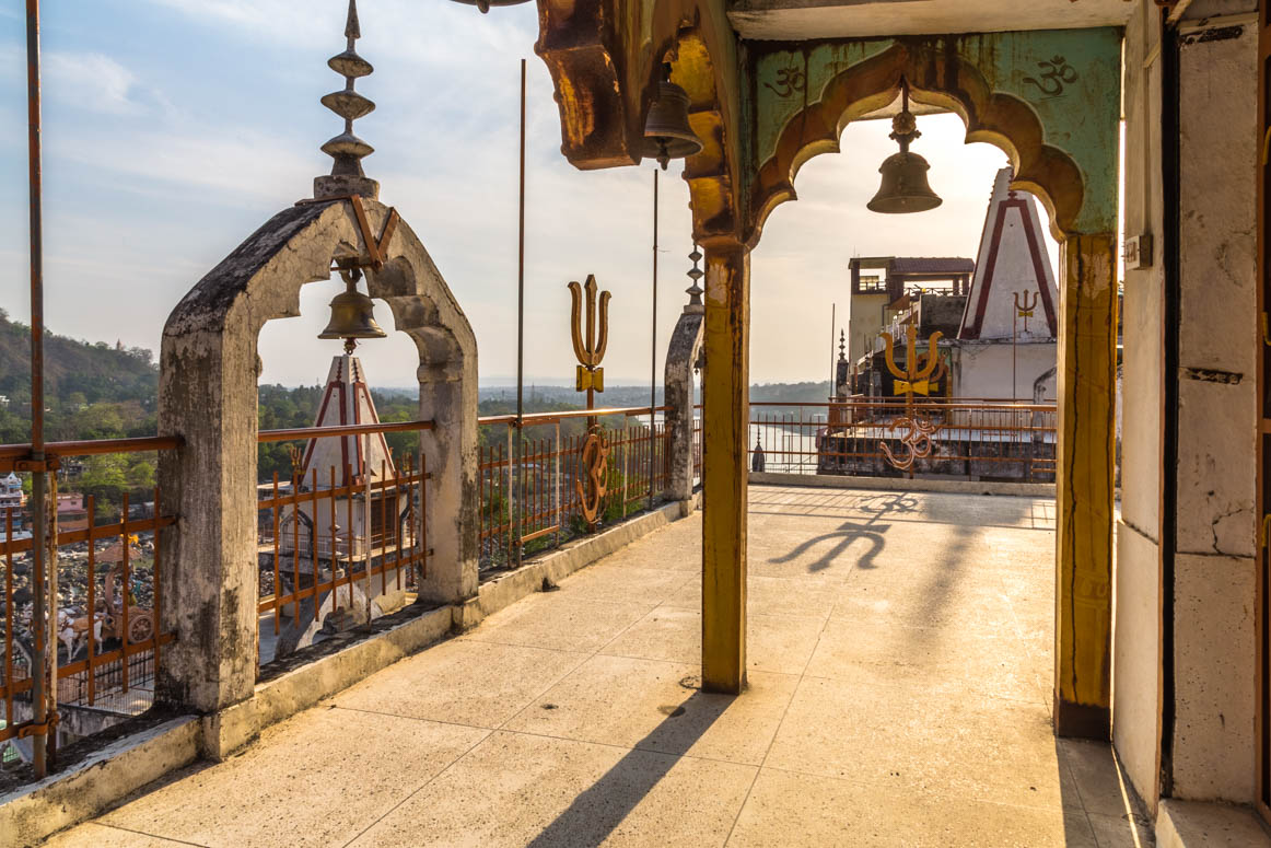 temple gates and bells