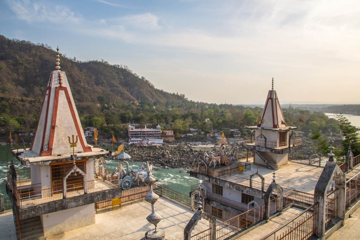 View from Sita Ram Dham tempel
