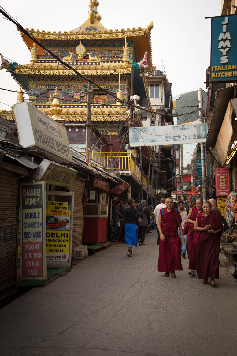 walking monks