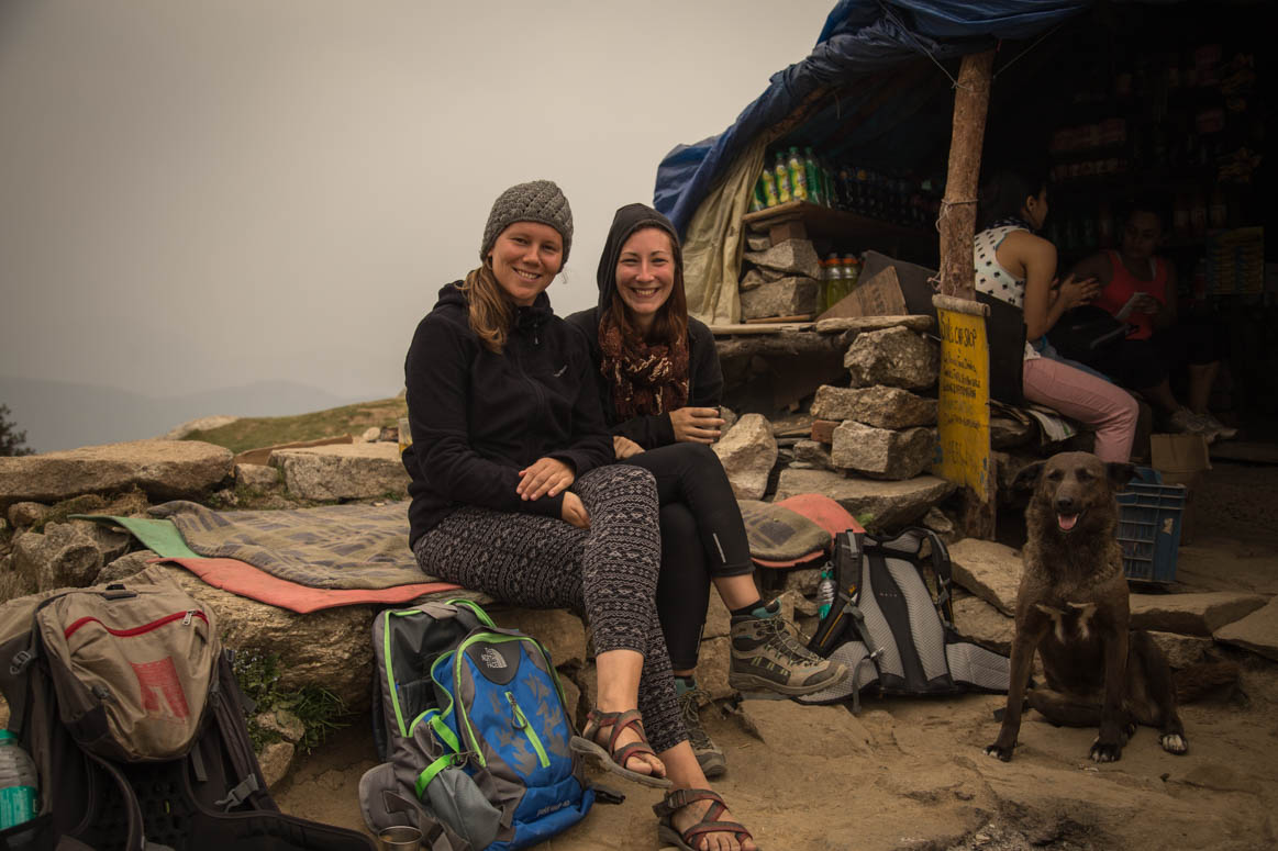 the peak of Triund