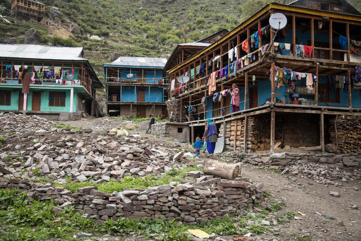 Housing in Malana