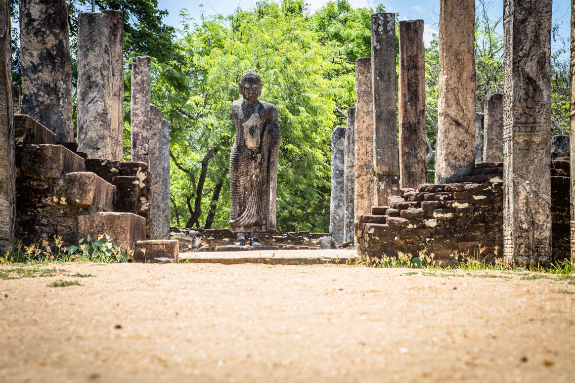 Ruine des lehrenden Buddhas