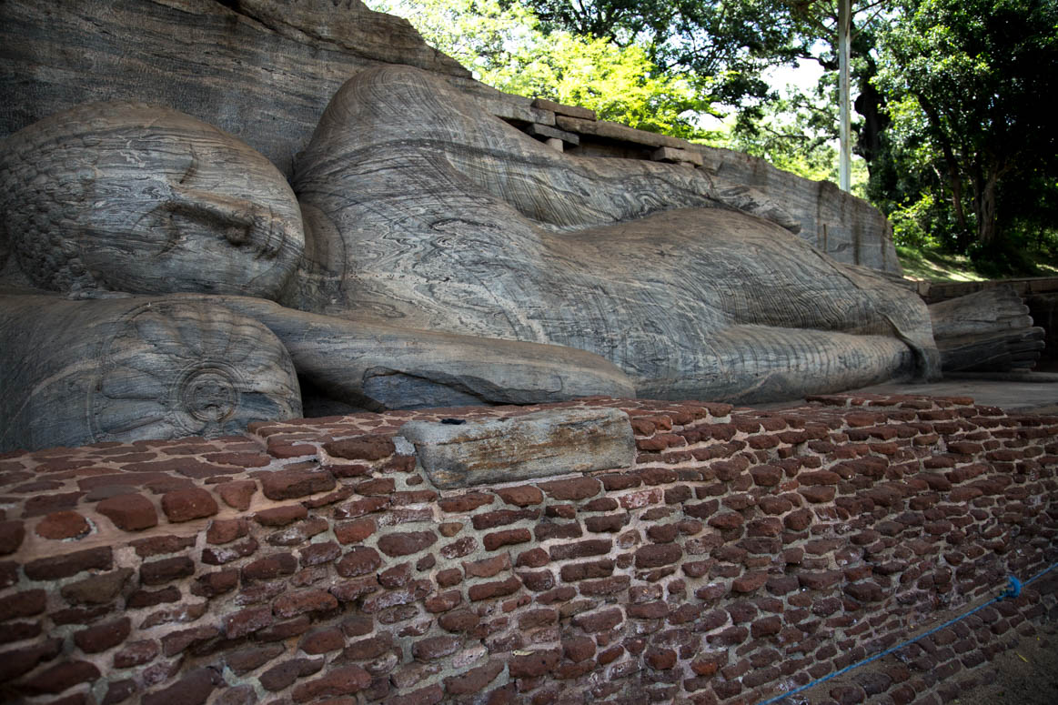 Reclining Buddha in Polonnaruwa