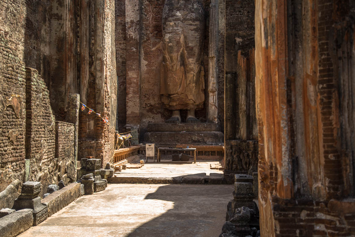 buddhistischer Tempel in Polonnaruwa