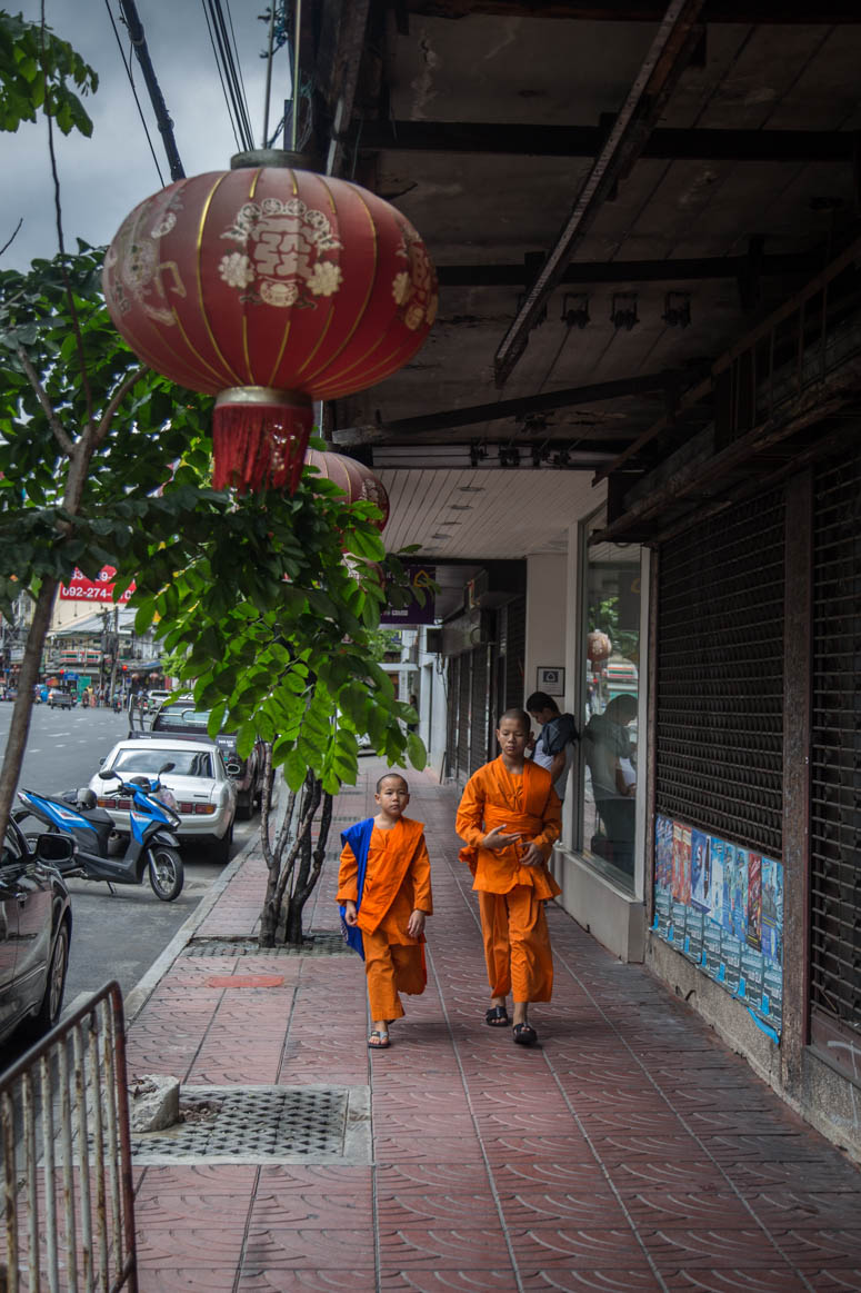 Mönche in Chinatown