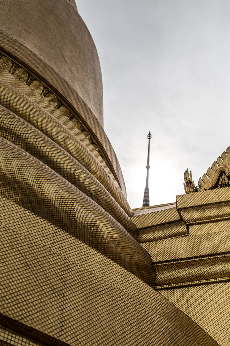 Die Ringe der Pagoda des Emerald Buddha