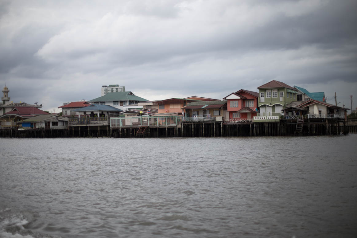 Ufer vom Chao Phraya Fluss