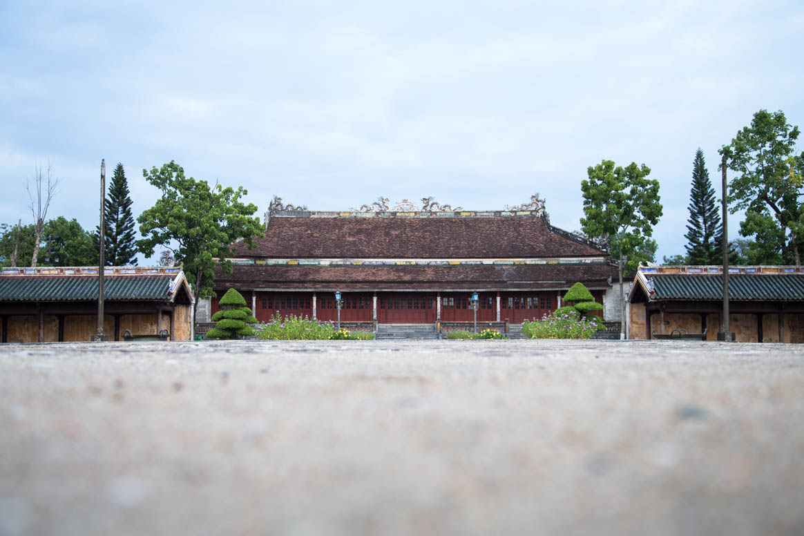 Teil der verbotenen Stadt in Hue