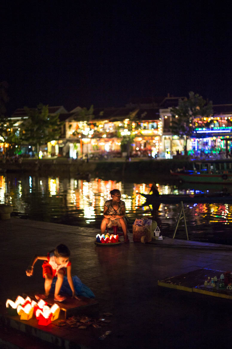 Flusstreiben in Hoi An