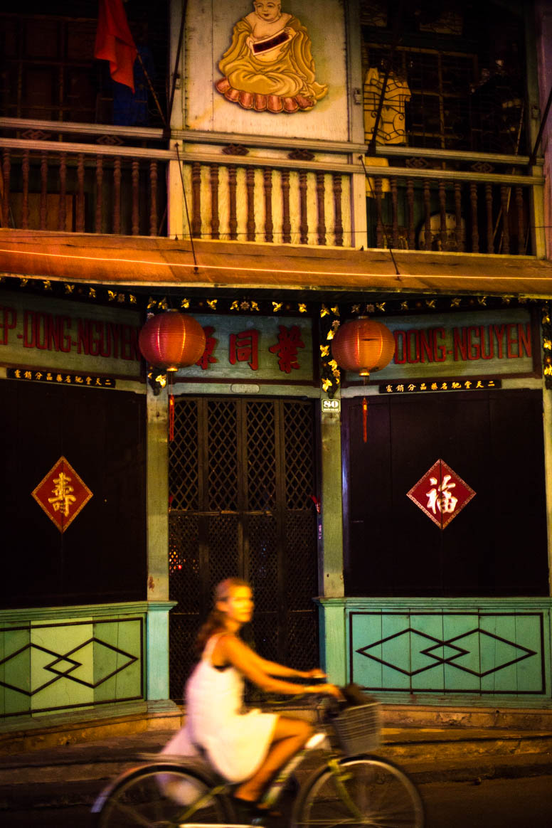 Häuserfassade in Hoi An