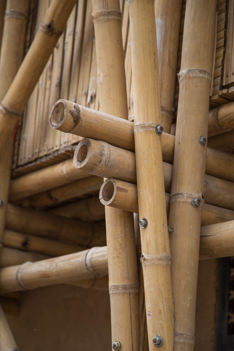 Bamboocenter Trägerstruktur