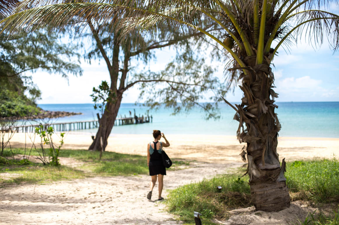 Ankunft am Lazy Beach