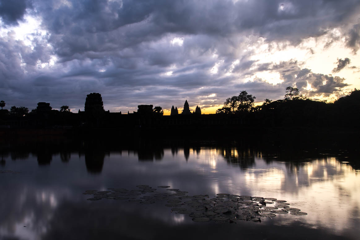 Angkor Wat bei Sonnenaufgang