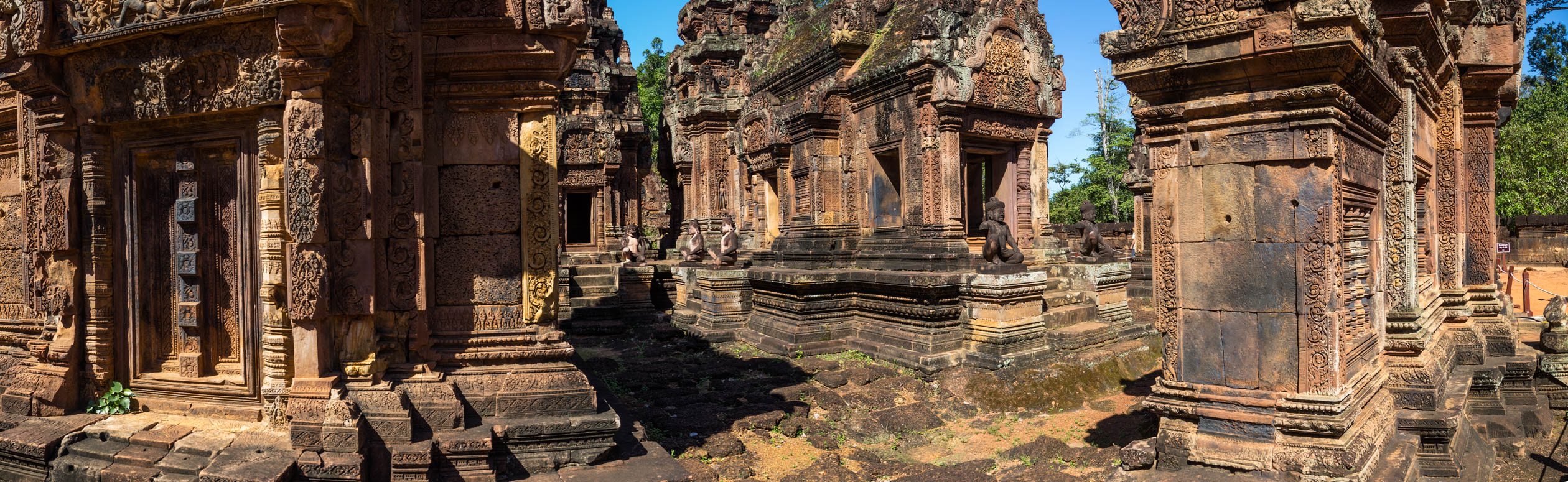 das Innere des Banteay Srei