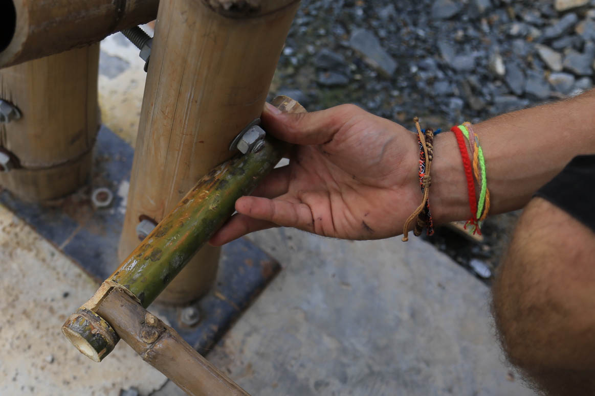 Bamboo construction