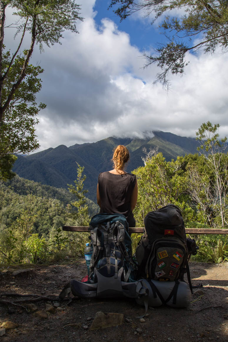 Pause am Heaphy Track