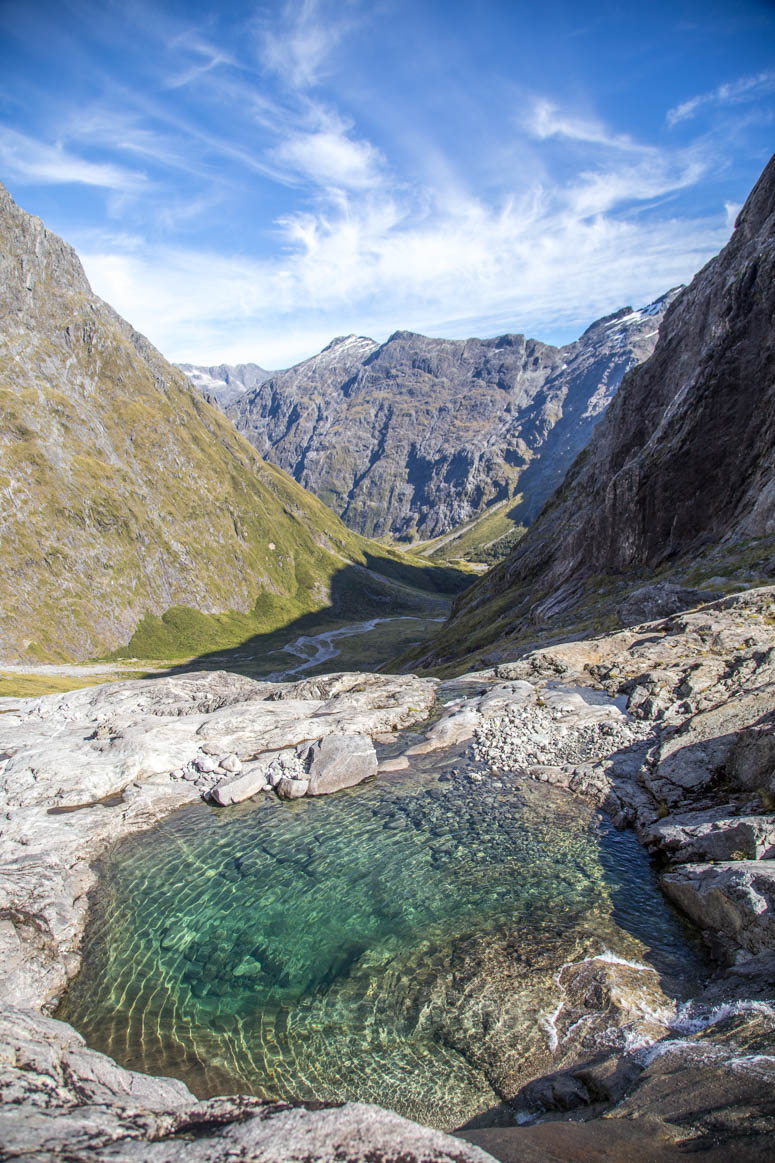 kaltes klares Wasser