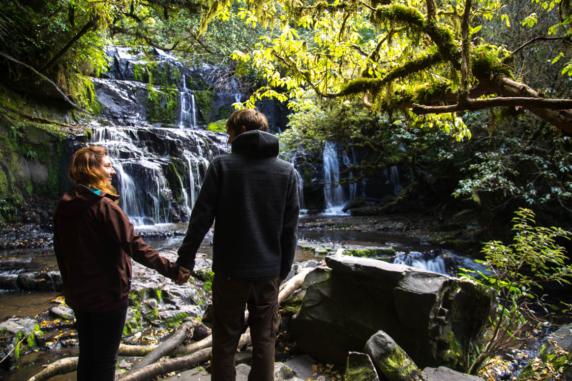 Purakaunui Falls Besuch