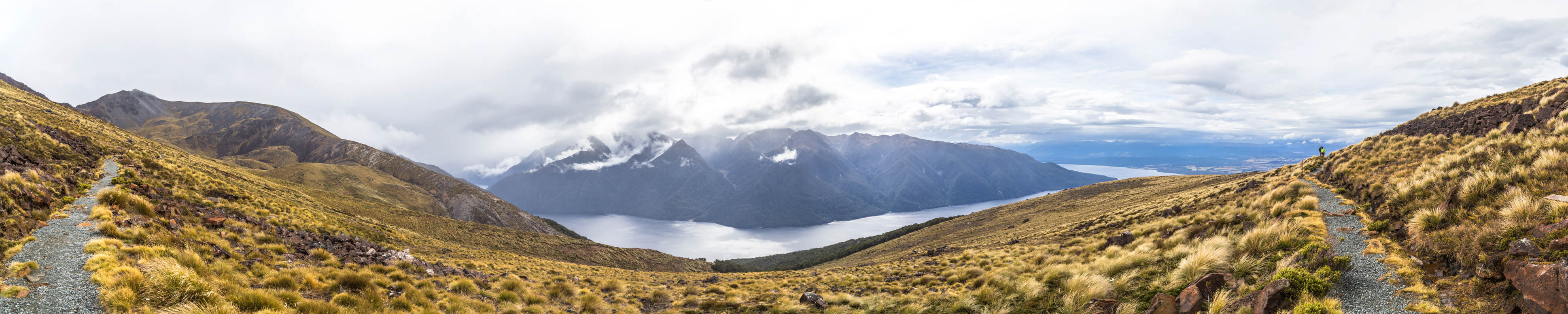 Keplertrack mit Blick auf Lake Wanaka